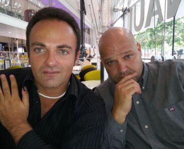 Laurent Amar et Sébastien Droin