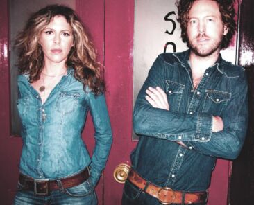 Julia et Matty Gurry du groupe "Belle Roscoe".