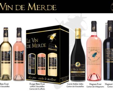 La gamme "Vin de merde".