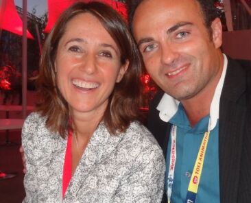 Alexia Laroche-Joubert et Laurent Amar