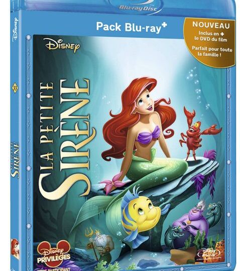 La petite sirène en Blu-ray chez Disney 2