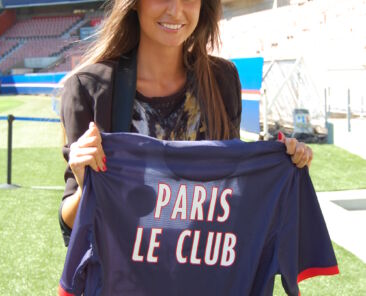 Malika Ménard dans l'émission "Paris le club".