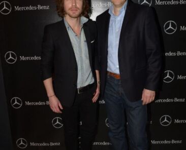 Julien Doré & Marc Langenbrinck Président de Mercedes France