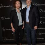 Julien Doré & Marc Langenbrinck Président de Mercedes France