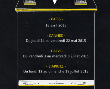 Line-up 2015 de la Villa Schweppes