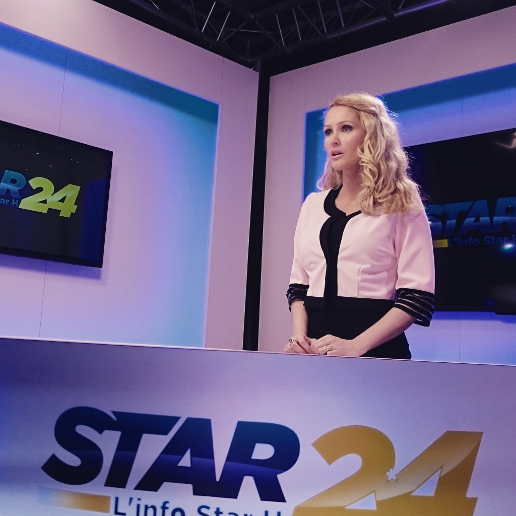 Tatiana Laurens Delarue sur le plateau flambant neuf de Star24