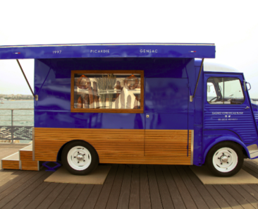 La camionnette Grey Goose