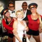 De gauche à droite: Bernard Ramel et la comtesse Tatiana de Bagnaja