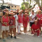 Isabelle Weill (au centre), donne le coup d'envoi du Challenge féminin "Go Red For Women".