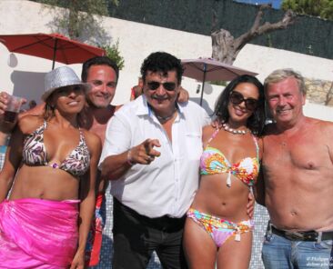 La Pool party de David Cassado à la Villa Le Baron Garnier