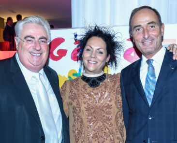 Jean-Michel Aubrun, Hermine de Clermont-Tonnerre et Hervé Michel-Dansac