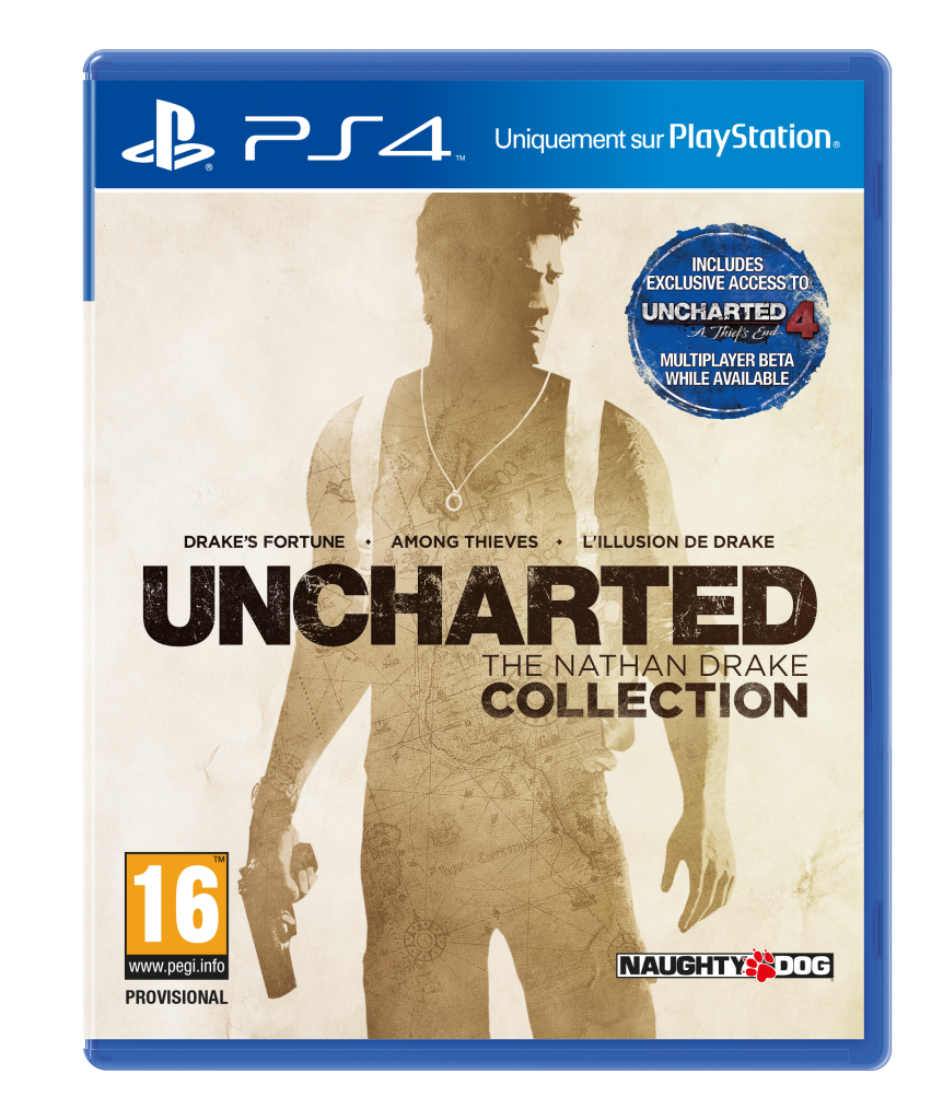 Uncharted Collection, exclusivement sur PS4