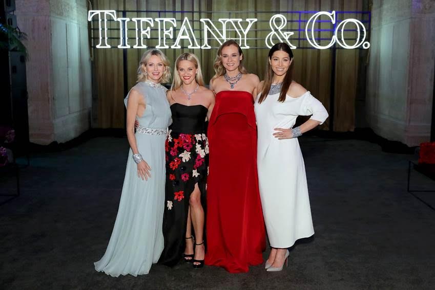 De gauche à droite: Naomi Watts, Reese Witherspoon, Diane Kruger et Jessica Biel
