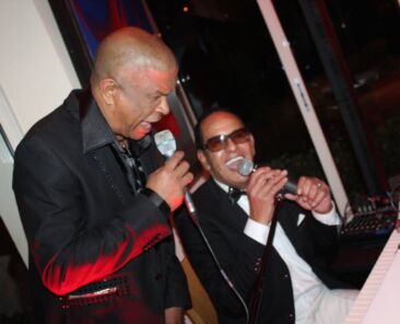 Alan Landry "The voice of Monaco", et Francky Vincent