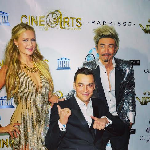 La soirée Cinéart 2015, avec Alexandre et Paris Hilton 