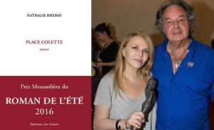 La lauréate 2016, Nathalie Rheims, et le président du jury Jean-Marie Rouart de l’Académie française.