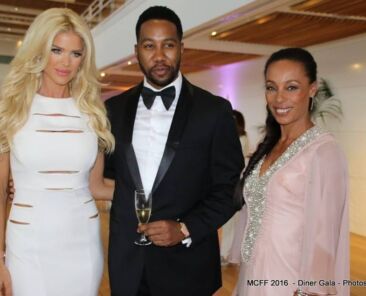 Maria J Silveira, Ndaba Mandela et Victoria Silvstedt