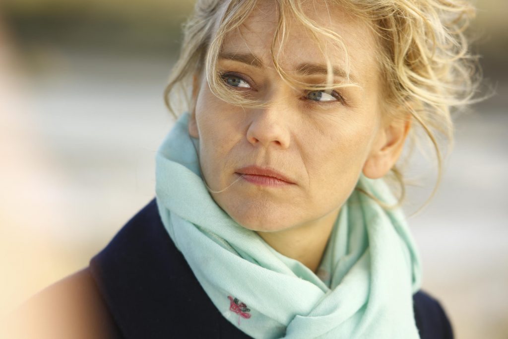 Claire BOROTRA alias le Commandant Marie Daguerre dans MEURTRES A GUERANDE sur France 3 