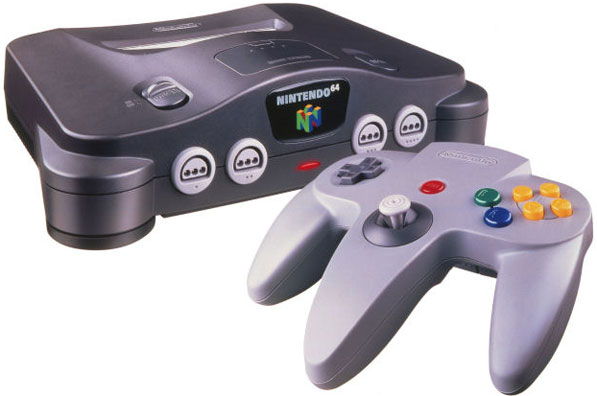 La Nintendo 64, première console à proposer de vrais jeux vidéo en 3D