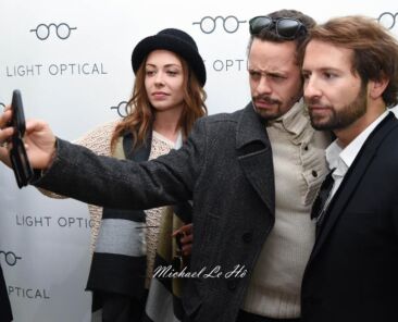 Dounia Coesens, Ambroise Michel et Benjamin Zeitoun.