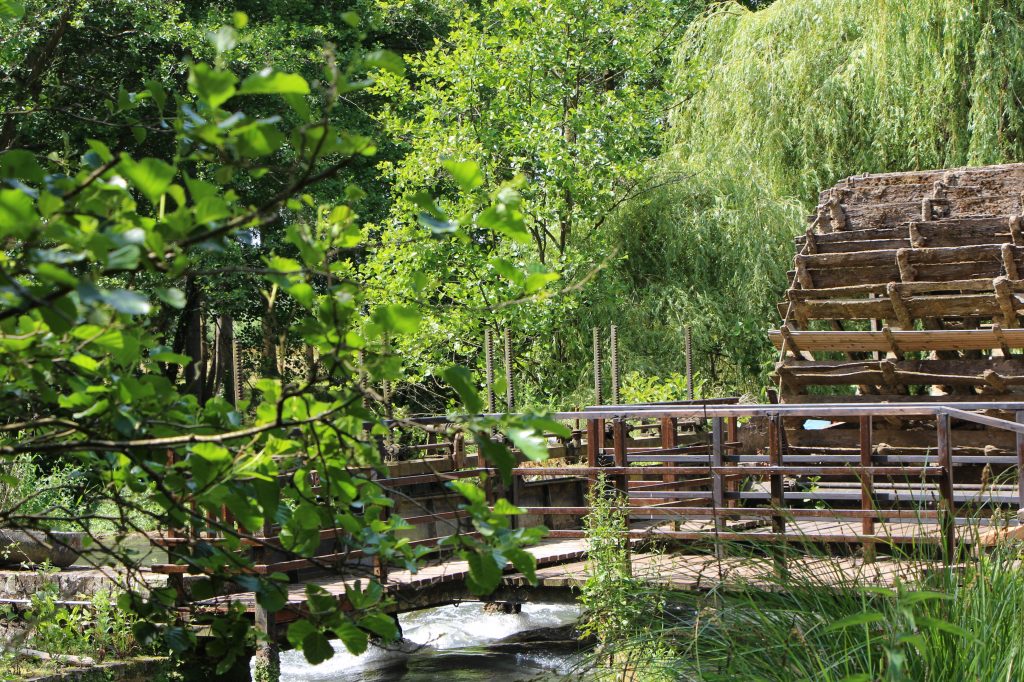 La roue du Moulin de Saint-Germain-sur-Bresle