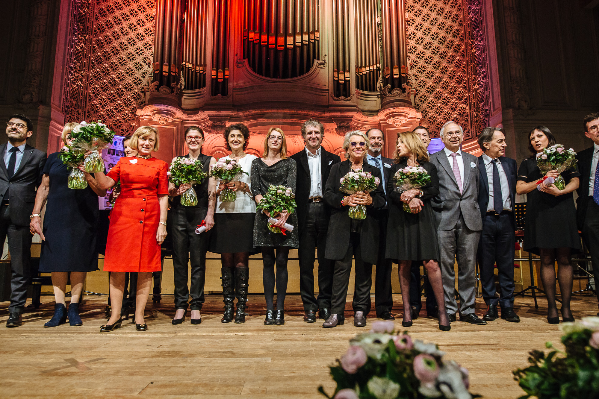 Soirée de Gala 2017 de la Fondation du Rein organisée à la Salle Gaveau à Paris le mercredi 8 mars 2017 en présence de 500 invités.