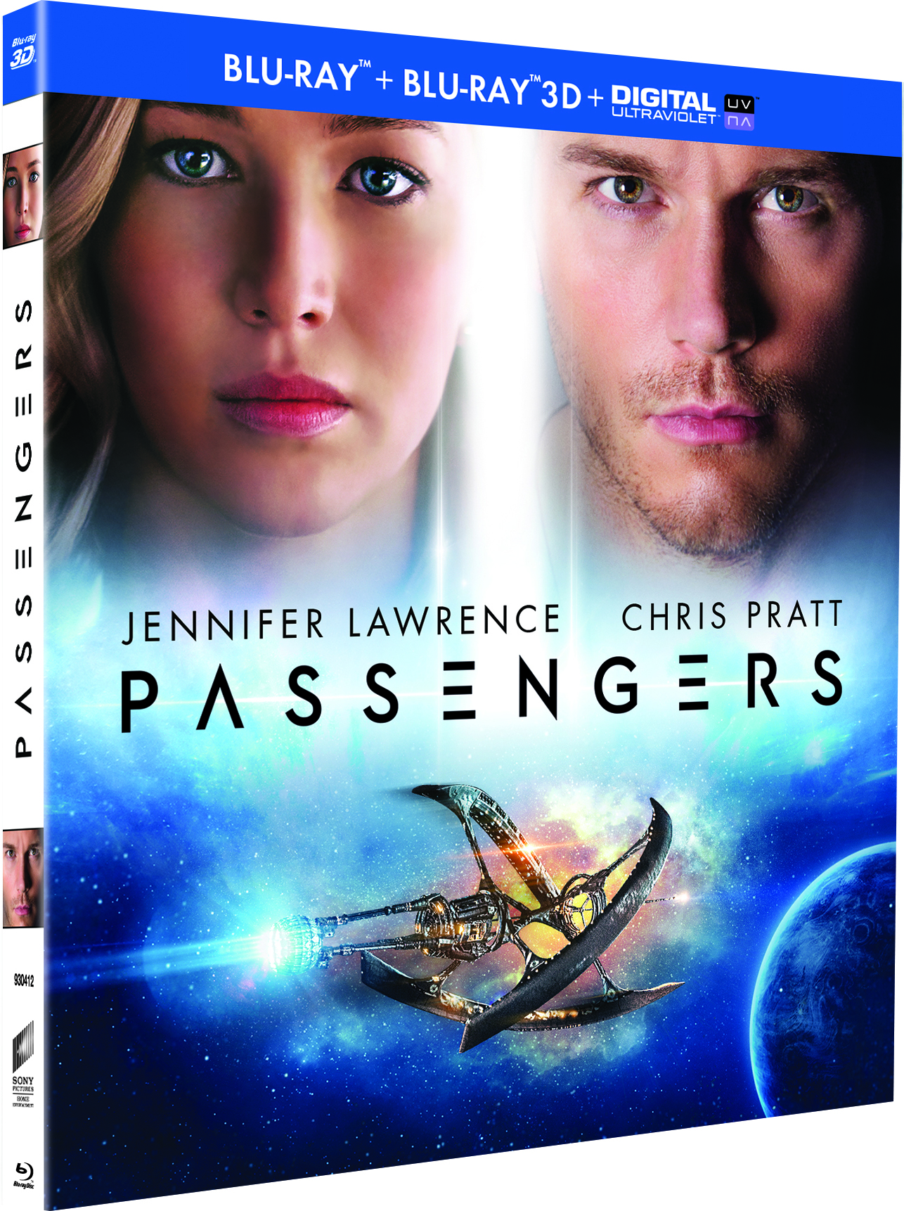 Passengers en Blu-Ray 2D et 3D