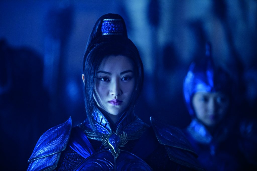 Le commandant Lin Mae, alias l’actrice chinoise Jing Tian