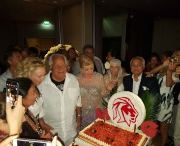 Ivana Trump et Massimo Gargia