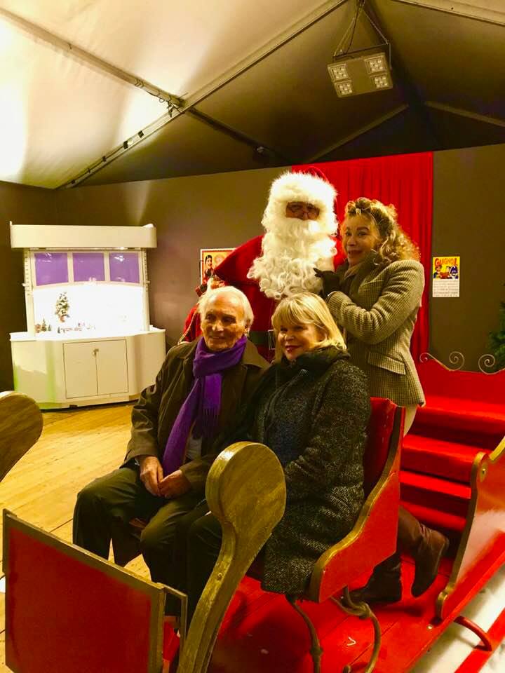 Grâce de Capitani, Ghislaine Arabian, Jean-Claude Meritte et le père Noël. 