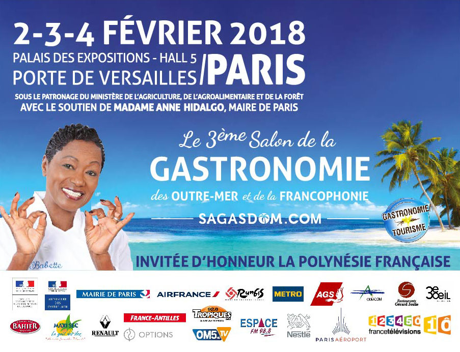 3ème Salon de la Gastronomie des Outre-Mer.