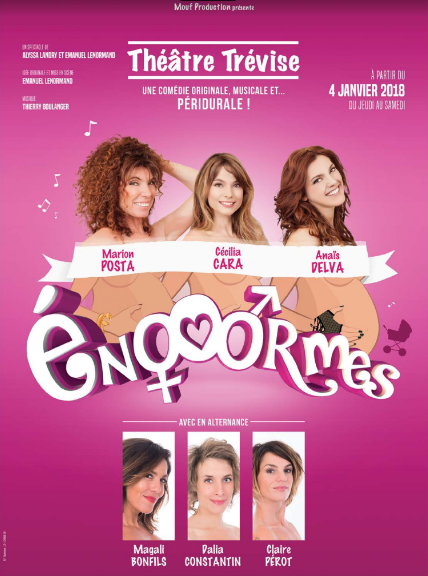 Marion Posta, Cécilia Cara et Anaïs Delva dans "Enooormes"