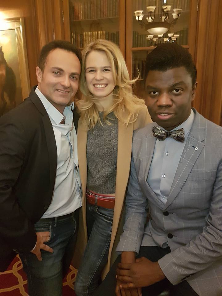 Laurent Amar, Julie Jardon et Le Prince Bokassa