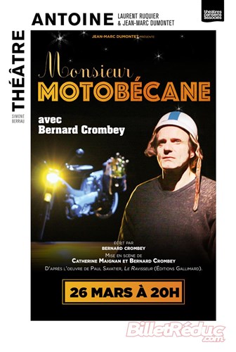 "Monsieur Motobécane " de Bernard Crombey 