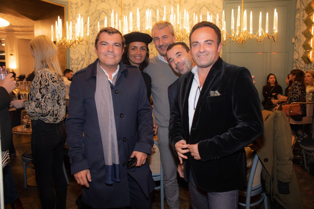 Franck Appietto, Laurence Roustandjee, Philippe Vignola et Laurent Amar © Stéphane Grangier / Canal+