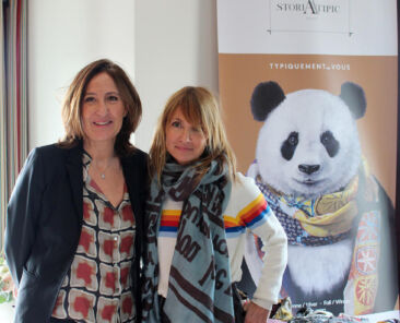 Marie Gozard, fondatrice de StoriAtipic et Axelle Lafond
Crédit : Claire Painchaud Photography