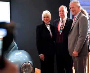 Linda Evans, le Prince Albert II de Monaco et Patrick Duffy