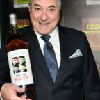 Jean Marie Bigard Lors de la Soirée de présentation de son Vin et son Parfum L'Ogre au Restaurant le Manko Paris 22/10/2019