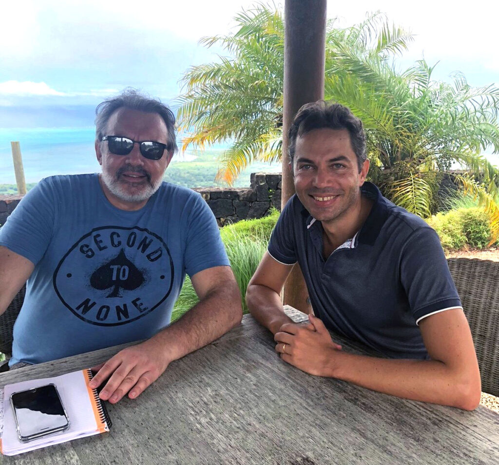 Jean Pierre Nadir à Lakaze Chamarel à L’Ile Maurice