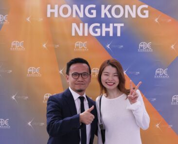 Soirée Hong Kong Gary Mak et Sasha CHUK TSZ YIN