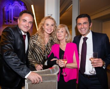 Laurent Amar, Carole Richert, Elisa Servier et un guest